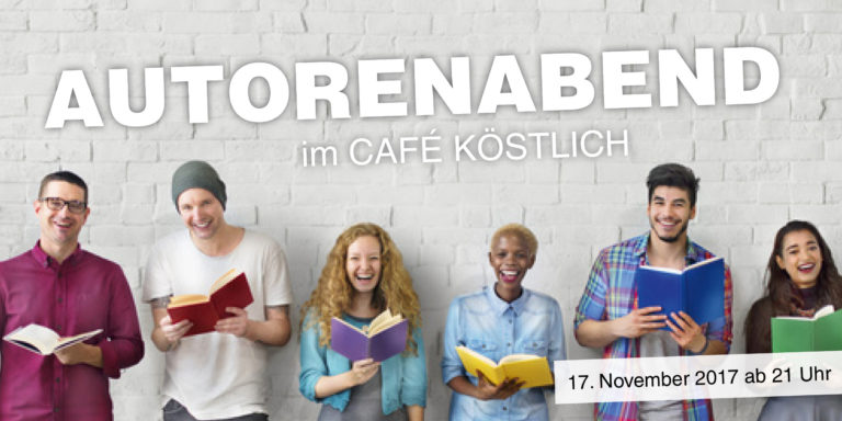 Autorenabend im Café Köstlich